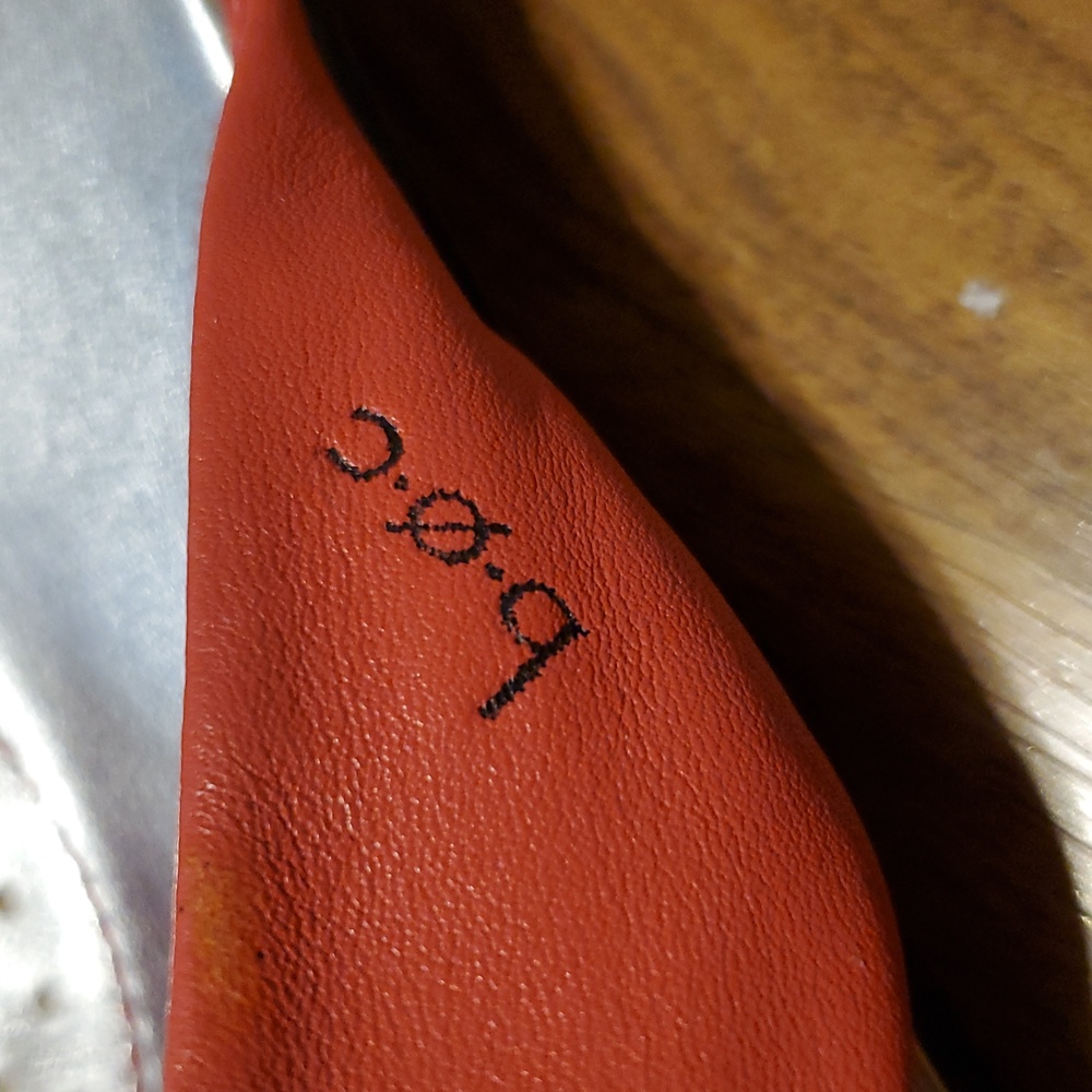b.o.c. Born Concept Women's Coral And Silver Thong Sandals Flip Flops Size 7 - Picture 4 of 14